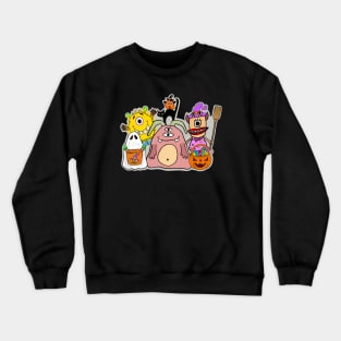 Halloween Monsters1 Trick or Treat! Crewneck Sweatshirt